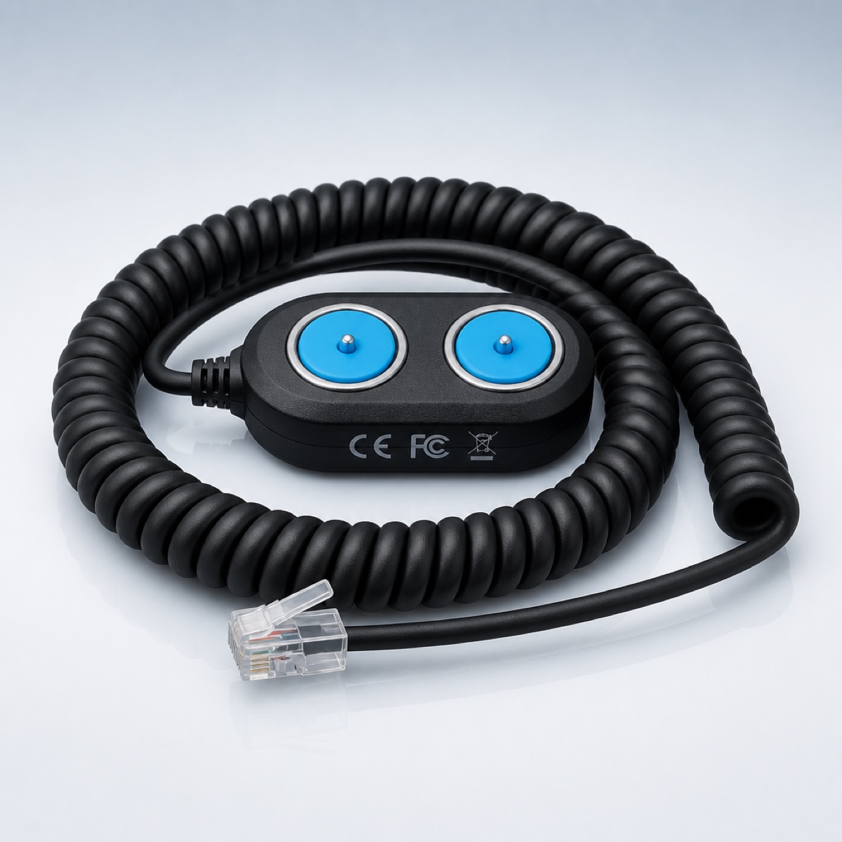 iButton DS1402D-DR8 RJ11 to Thermochron Receptor Cable